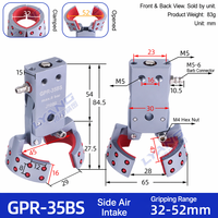 Manipulateur robot collaboratif industriel de la série Gripper à entrée d'air latérale GPR, avec embout de préhension haute précision pour assemblage