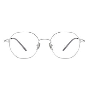 Monture de lunettes Danyang ovale en titane pur 18080 pour femme, verres PC moyens, pont nasal standard - Product Image 1