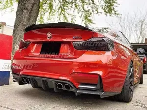 สปอยเลอร์หลังสำหรับ BMW ซีรีส์ 3 F80 M3 ปี 2012 - 2019 รุ่น PSM สไตล์ BMW F80 อุปกรณ์ตกแต่งท้ายรถยนต์ - Product Image 3