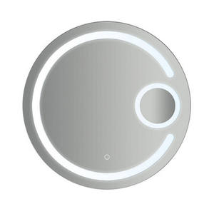 Miroir LED Emilio Linea Vanity 70 cm de diamètre 5 mm d'épaisseur avec anneau lumineux pour salle de bain - Product Image 1