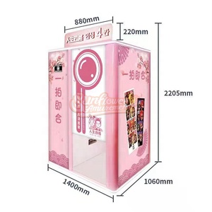 Cabine Fotografiche con Stampa Automatica a Prezzo all'Ingrosso, <span class=keywords><strong>Macchine</strong></span> Distributrici per Selfie e Servizio Fotografico - Product Image 4
