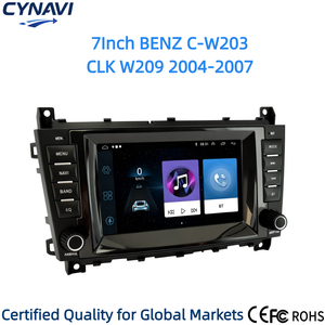Écran tactile Android CarPlay pour Mercedes-Benz Classe C C-W203 CLK <span class=keywords><strong>W209</strong></span> avec écran IPS, caméra de recul et GPS intégré - Product Image 3