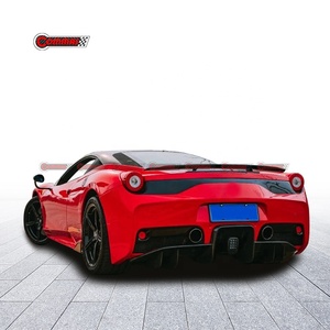 Brilliant Quality Carbon Fiber Upgrade to Novi Style Auto Parts Car High Racing <b>Wing</b> Rear Spoiler For Ferrari 458 - Product Image 5