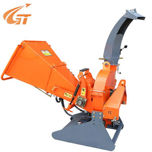 Trituradora de madera de alimentación hidráulica automática 30hp 100hp 1 año de suministro de fábrica <span class=keywords><strong>Tractor</strong></span> PTO nueva bomba de rodamiento Chip forestal - Product Image 3