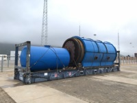 Machine de pyrolyse Lanning, usine de pyrolyse de recyclage des pneus et des plastiques, machines de pyrolyse du caoutchouc