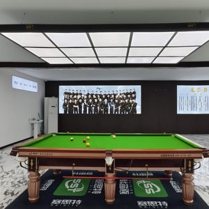 Mesa de billar de 12 pies personalizada del Campeonato mundial, accesorios de Taco de bolsillo de cuero de lujo de 10 pies, populares para deportes chinos - Product Image 2