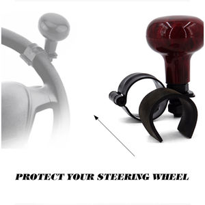 Bouton de volant en grain de bois - Product Image 4