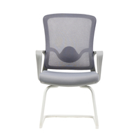 Chaise de bureau ergonomique et confortable en tissu pour la maison, idéale pour les étudiants, les salles de conférence, les dortoirs, les sessions de jeu prolongées et le travail sur ordinateur