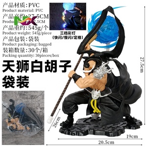 <span class=keywords><strong>Figura</strong></span> <span class=keywords><strong>de</strong></span> Resina Iluminada <span class=keywords><strong>de</strong></span> <span class=keywords><strong>One</strong></span> <span class=keywords><strong>Piece</strong></span>, Barbanegra, León del Cielo, Modelo GK - Product Image 2