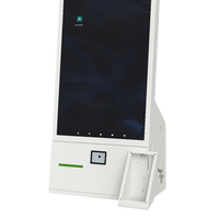 Kiosque de commande en libre-service alternatif de 27 pouces pour LG In-Cell Touch et lecteur de codes-barres en option avec fonction SDK