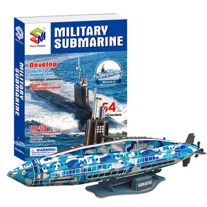 Andere Kriegsschiff U-Boot Spielzeug Schiff Puzzle Hersteller Puzzles en Karton hms Sieg 3d Puzzle
