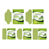 Patch lombaire d'absinthe pour le soulagement des articulations Patch de soin du corps qui cible l'épaule et l'inconfort des douleurs lombaires