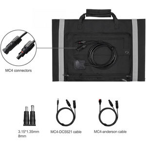 Paneles Solares Plegables de Silicio Monocristalino ALECTER de 200W y 23% de Alta Conversión, Ligeros, Resistentes al Agua IP68, Certificados CE y TUV para Vehículos Recreativos - Product Image 4