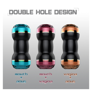 热卖男性吸吮伸缩旋转双头自慰杯成人性玩具自慰振动器男性性玩具 - Product Image 6