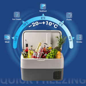 Refrigerador Portátil Mini para Auto de 28L <span class=keywords><strong>con</strong></span> Compresor de CC de 12V y Congelador para Camping y Uso en Exteriores - Product Image 2