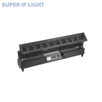 Barra de Luz Motorizada con Zoom de 780W IP65 de Alta Calidad, 10x60W+120x1W RGBW DMX512 para Alquiler de Escenarios y Espectáculos