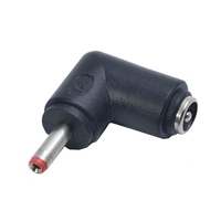 5,5x2,1mm Buchse auf 6,0x4,4mm Stecker Gleichstrom adapterst ecker DC5.5 Buchse zu Stecker rechtwinkliger Stecker 90-Grad-Winkel