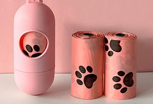 Hot Sale Customizable Biodegradable Pet Waste Bag One-Time Printed With Custom Colors and Sizes Pet Poop Bag - Product Image 4