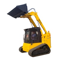 35-140hp المسار الزحافة جرافات جرافة انزلاقية اللوادر المجنزرة