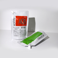 Pochette liquide en plastique biodégradable debout sacs d'emballage de boisson de shampooing de jus sac de poche de bec Doypack