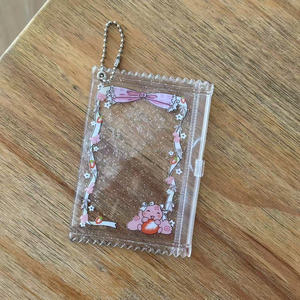 Bolsa transparente para dulces KPOP, bolsa pequeña con cadena <span class=keywords><strong>Carla</strong></span> Idol de 3 pulgadas, tarjetero - Product Image 3