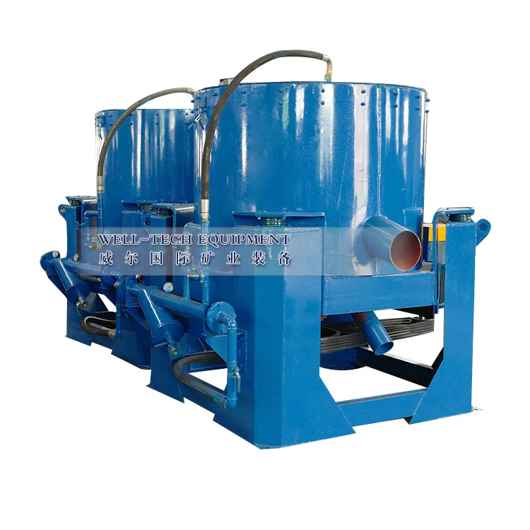 Machine de récupération d'or concentrateur centrifuge falcon knelson concentrateur d'or centrifuge enrichir l'extrait d'or du Jiangxi