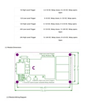 Module de relais CC 12V à courant élevé 30A SLA-5VDC-SL-C, robuste et haute puissance, compatible avec STM32, ESP32 et autres microcontrôleurs