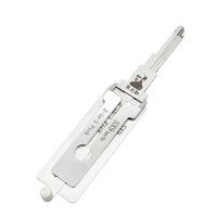 Lishi 2 en 1 SX9 Outil de crochetage et de décodage automatique pour serrures de porte de voiture, fournitures de serrurier, outils de réparation pour clés de véhicule