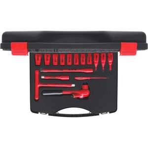 KS <b>TOOLS</b> Insulated socket wrench <b>set</b>, 16 pcs, 1/2" - Product Image 4