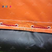 WINSUN Airbag d'atterrissage gonflable en PVC ignifuge, populaire et durable, certifié CE, sans plomb, installation facile pour VTT, BMX et sports extrêmes