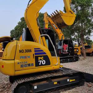 Miniexcavadora usada de segunda mano, Komatsu pc70 accesorio para maquinaria de construcción, a la venta, a la venta - Product Image 4