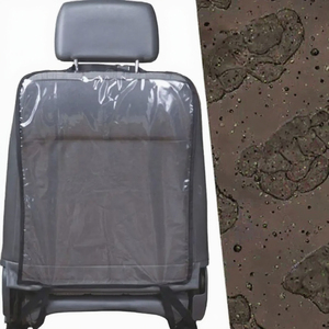 Upauto KS509 Kids <b>Car</b> <b>Seat</b> <b>Back</b> <b>Protector</b> Cover Waterproof Transparent for Children - Product Image 3