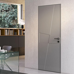 Portes intérieures en bois massif <span class=keywords><strong>Duret</strong></span> Chine, design moderne, surface finie, imperméables, garantie 2 ans, taille personnalisable pour chambre à coucher - Product Image 5