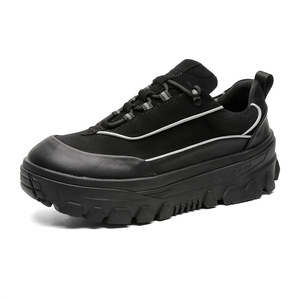 Nouvelle Collection Printemps 2025 – Chaussures Décontractées Homme à Semelle Épaisse, Style Rétro, Rehaussantes, Respirantes et Confortables - Product Image 3