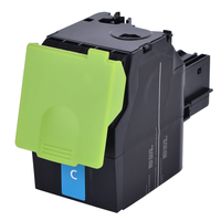 CS310 nouvelle cartouche de Toner Compatible, 70C8HK0 70C8HC0 70C8HM0 70C8HY0, pour Lexmark CS-310/410/510/C540N/C540DN/X543/X544DN