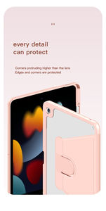 <span class=keywords><strong>2022</strong></span> acrylique cristal clair <span class=keywords><strong>coque</strong></span> arrière 360 degrés intégré porte-crayon étui rotatif pour <span class=keywords><strong>Ipad</strong></span> 10.9 10.2 Pro 11 <span class=keywords><strong>Air</strong></span> 5 - Product Image 4