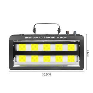 Shtx sản phẩm tốt 200 wát LED Flash Light 100 Watts LED vệ sĩ Strobe Series cho sân khấu Đảng Disco LED Strobe ma trận ánh sáng - Product Image 5
