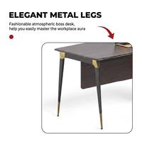 Ensemble table et chaise de bureau, bureau de direction, table de direction, bureau de direction, table de bureau moderne, escritorio oficina