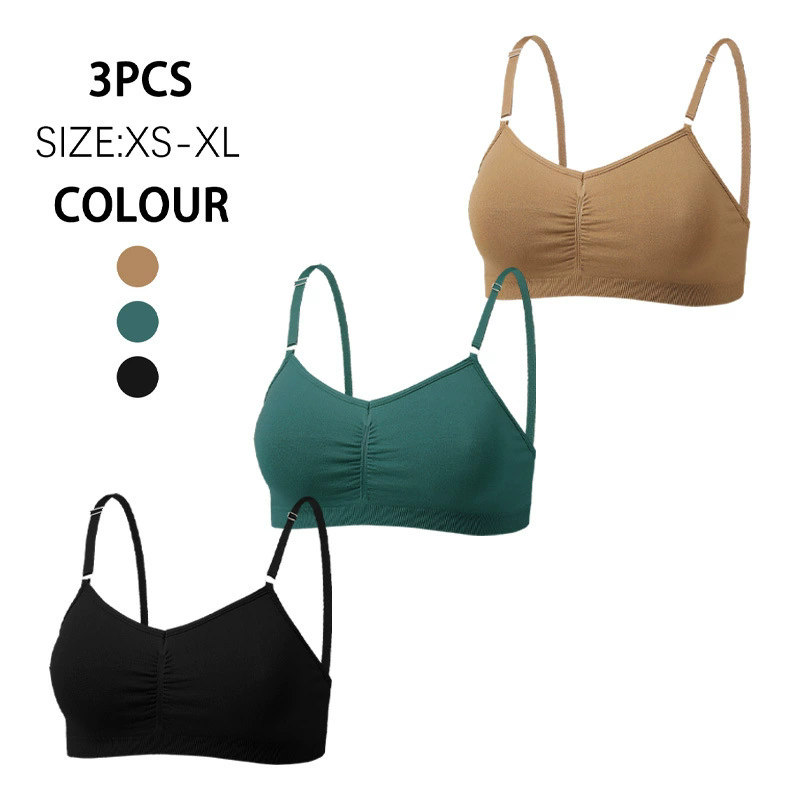 Plus-Size Sports Bra (W6772): back view showing construction, seams and support