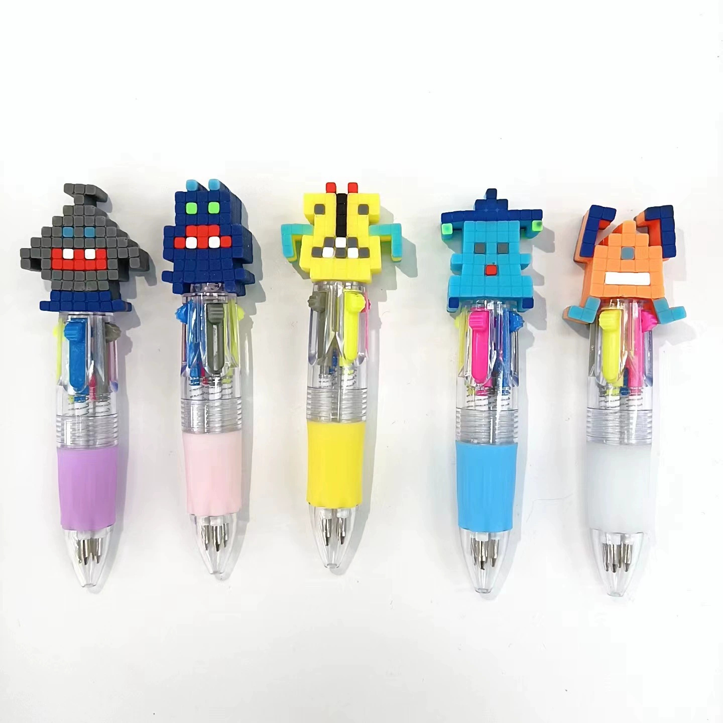 Muñeca Pixel - Pequeña, pelo mixto de cuatro colores - Tipo bala 07