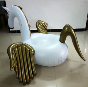 New Trắng Unicorn <span class=keywords><strong>Pegasus</strong></span> Unicorn nổi Hàng Inflatable PVC Phượng đệm nước nổi Hội Đồng Quản Trị - Product Image 4