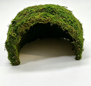 Tunnel en mousse naturelle pour hamster, petite grotte cachette, nid douillet pour hamster, cochon d'Inde, reptile, décoration de terrarium <span class=keywords><strong>2</strong></span> - Product Image 2