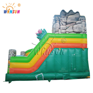 High Quality Custom Semi-Enclosed Inflatable Party Bounce House Jumping Castle Jungle <b>Animals</b> Inflatable Bouncer Dry <b>Slide</b> - Product Image 2