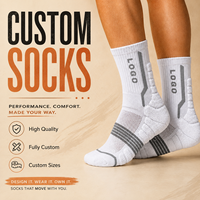 Chaussettes de sport en tissu éponge pour hommes et femmes, respirantes, mi-hautes, avec logo personnalisé, conception OEM, pour le basketball et la course à pied