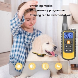 USMILEPET फ़ैक्टरी थोक 2-इन-1 डॉग शॉक कॉलर स्मार्ट एंटी बार्किंग डॉग ट्रेनिंग कॉलर IP67 पालतू जानवरों के प्रशिक्षण के लिए वाटरप्रूफ - Product Image 2