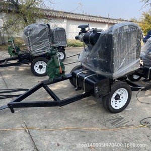 Bomba de Riego Diésel de 120 CV y 4 Cilindros, Tipo 300, de Alta Presión y Gran Caudal, Bomba de Agua para Aspersores Agrícolas - Product Image 1