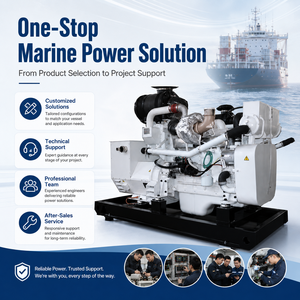 Generador Marino de 50kw 62.5kva Marca [Brand Name], Modelo CCFJ50, Motor Marino Auxiliar de 86HP D226B-3CD, Alternador Marino - Product Image 4
