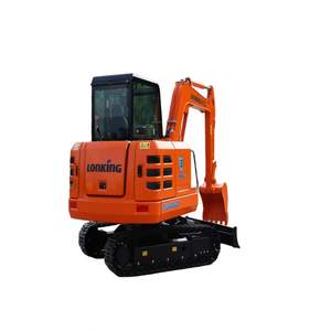 Vente flash - Mini-excavatrice sur chenilles CDM6060 G4-YN avec lame de bulldozer, équipement de terrassement à vendre - Product Image 1