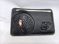 Dompet Minimalis Grosir Desain Logo Tempat Kartu Bisnis Kulit PU Tempat Kartu Identitas dan Kartu Kredit untuk Pria