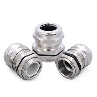 Pg7 M12 Pg13.5 Pg9 Pg11 Ip68 Presse-étoupe ATEX M20 4-8mm Laiton nickelé Acier inoxydable Plastique Cuivre Câble étanche